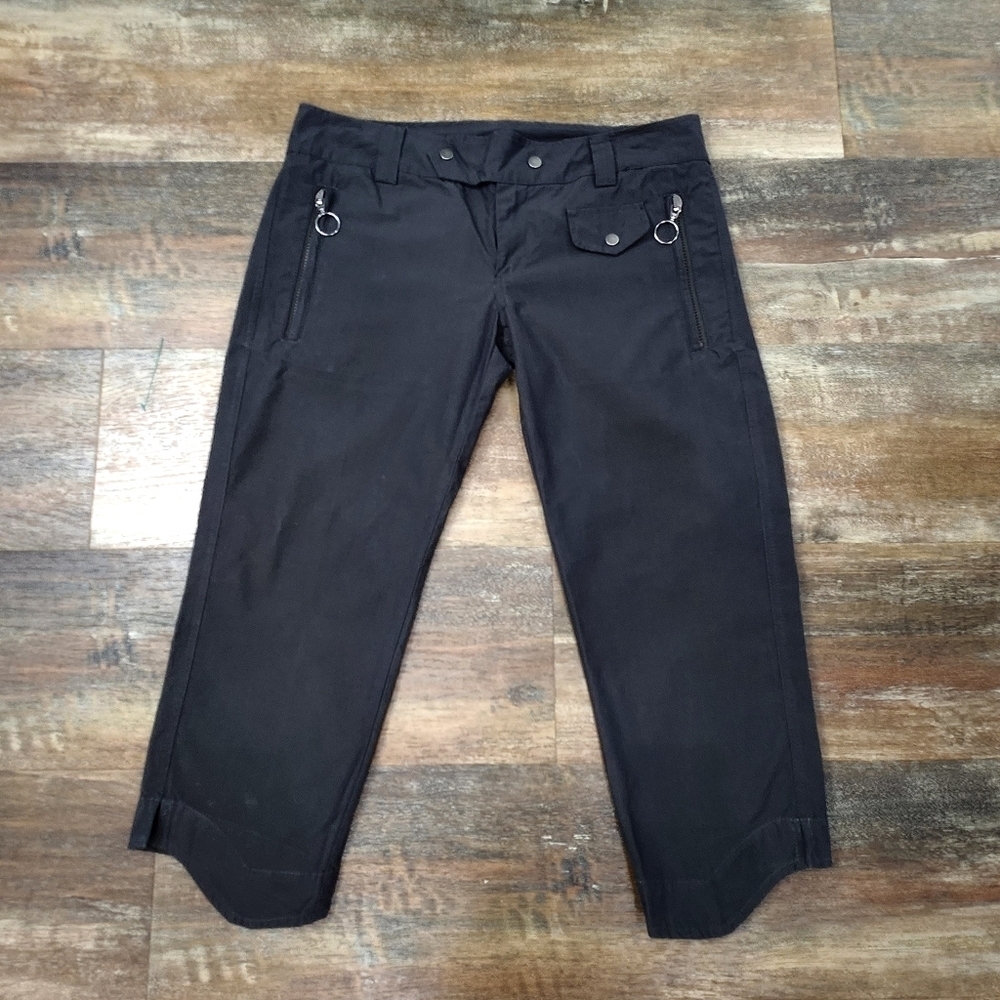 Dondup Crop Low Waist Straight Leg Pant Size 28